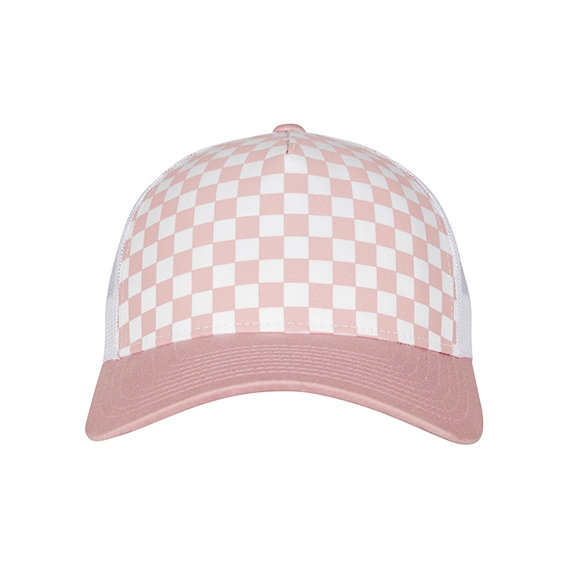 Checkerboard Retro Trucker