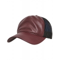 Leather Trucker Cap
