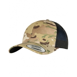 Retro Trucker Multicam Cap