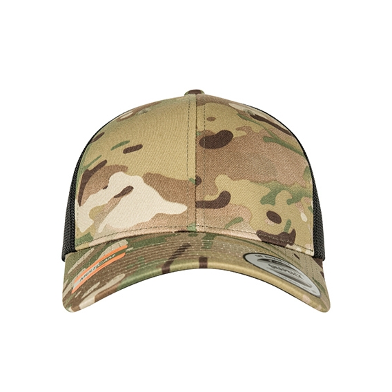 Retro Trucker Multicam Cap