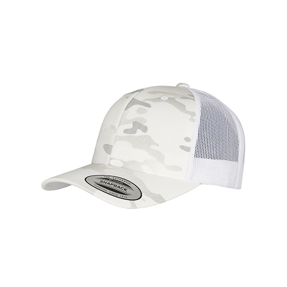 Retro Trucker Multicam Cap