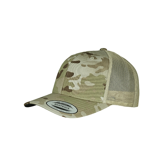 Retro Trucker Multicam Cap