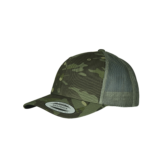 Retro Trucker Multicam Cap