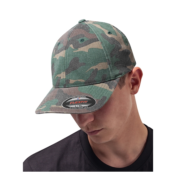 Flexfit Garmet Washed Camo Cap