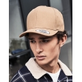 6-Panel Curved Metal Snap Cap