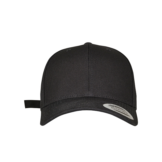 6-Panel Curved Metal Snap Cap