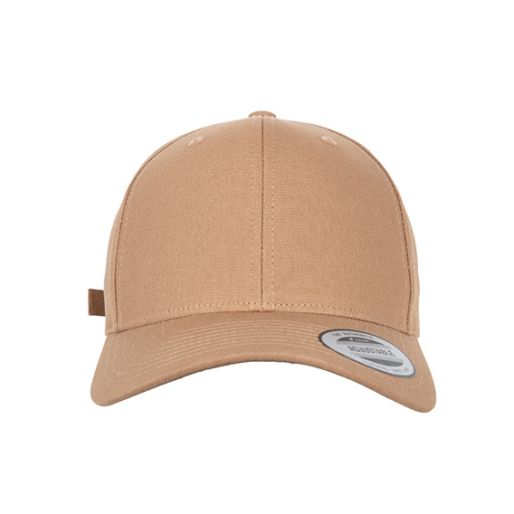 6-Panel Curved Metal Snap Cap