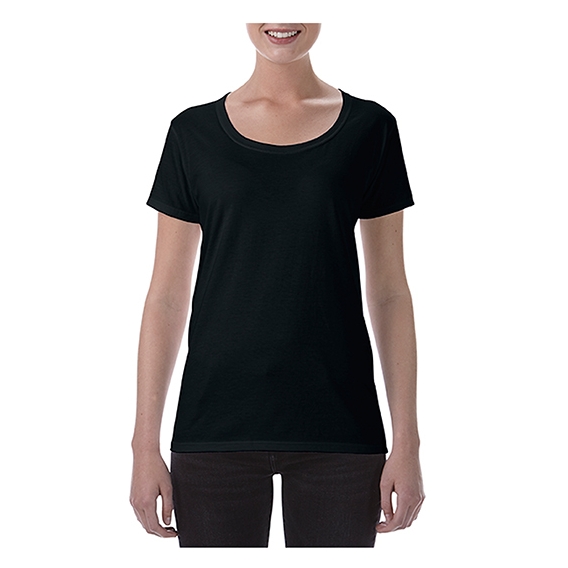 Softstyle® Ladies` Deep Scoop T-Shirt
