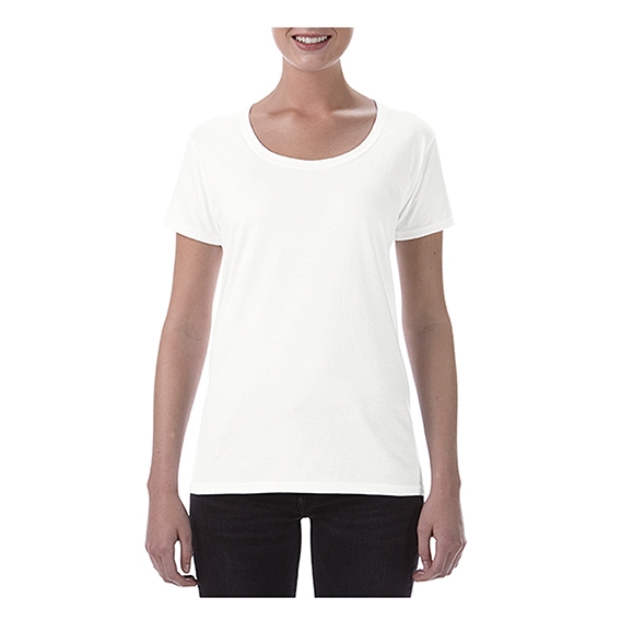 Softstyle® Ladies` Deep Scoop T-Shirt