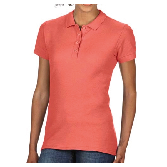 Gildan Softstyle® Ladies` Double Piqué Polo
