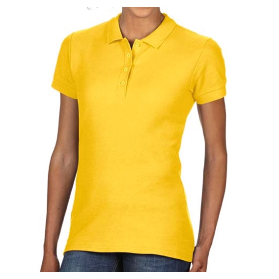 Gildan Softstyle® Ladies` Double Piqué Polo