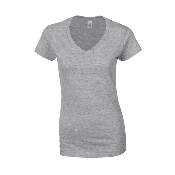 Softstyle® Ladies` V-Neck T-Shirt