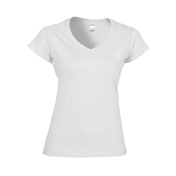 Softstyle® Ladies` V-Neck T-Shirt
