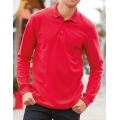 Premium Cotton® Long Sleeve Double Piqué Polo