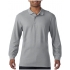 Premium Cotton® Long Sleeve Double Piqué Polo