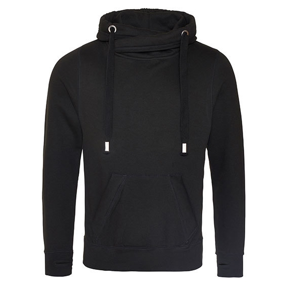 Cross Neck Hoodie