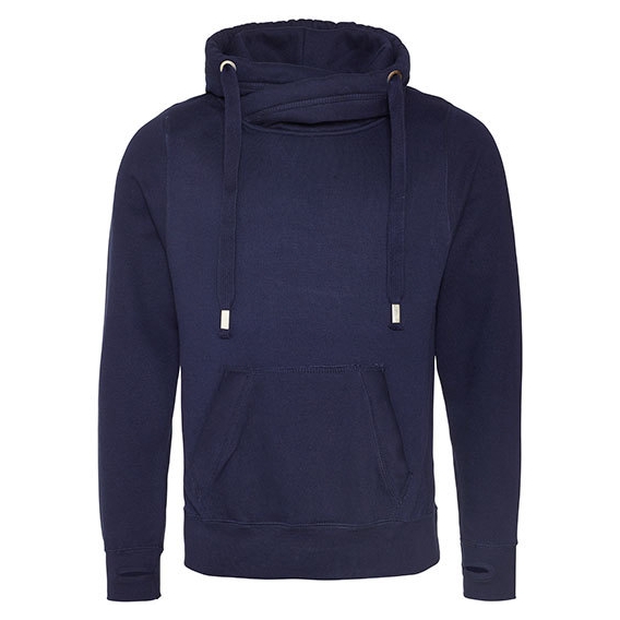 Cross Neck Hoodie
