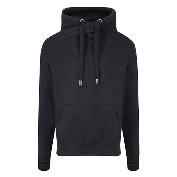 Cross Neck Hoodie