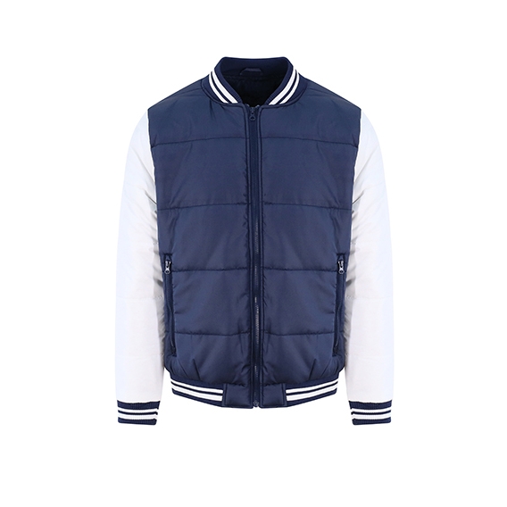 Varsity Puffer Jacket