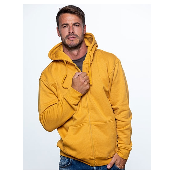 Zipped Hooded Sweater