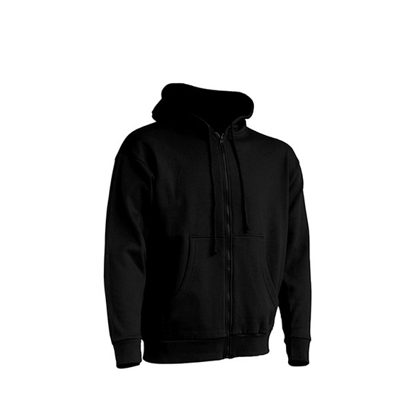 Zipped Hooded Sweater