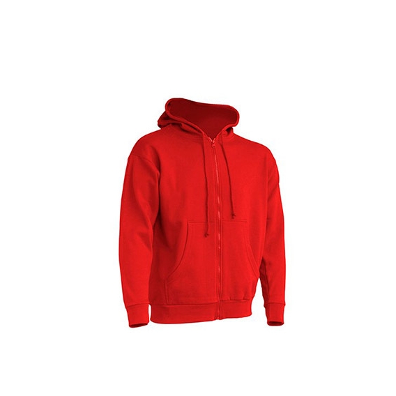 Zipped Hooded Sweater