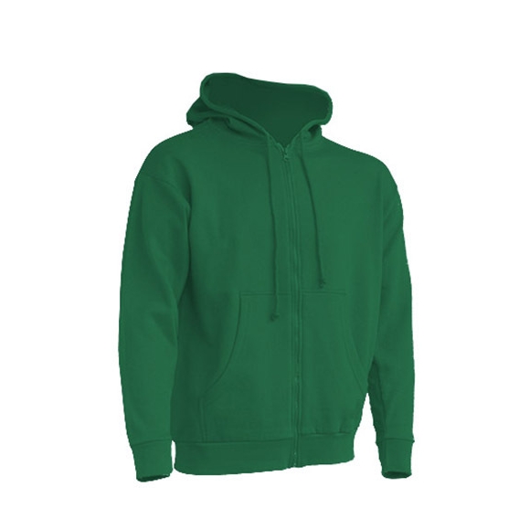 Zipped Hooded Sweater