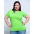 Curves T-Shirt V-Neck Lady