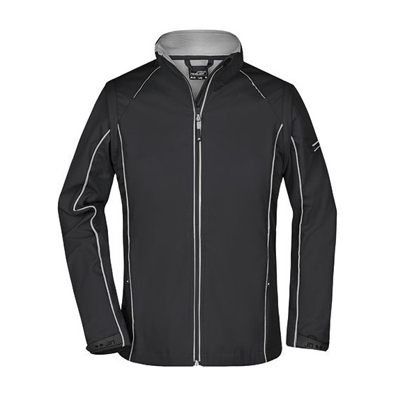 Ladies` Zip-Off Softshell Jacket