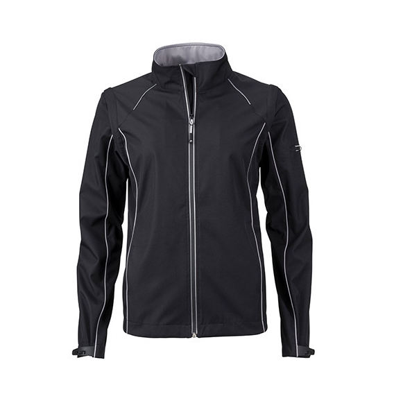 Ladies` Zip-Off Softshell Jacket