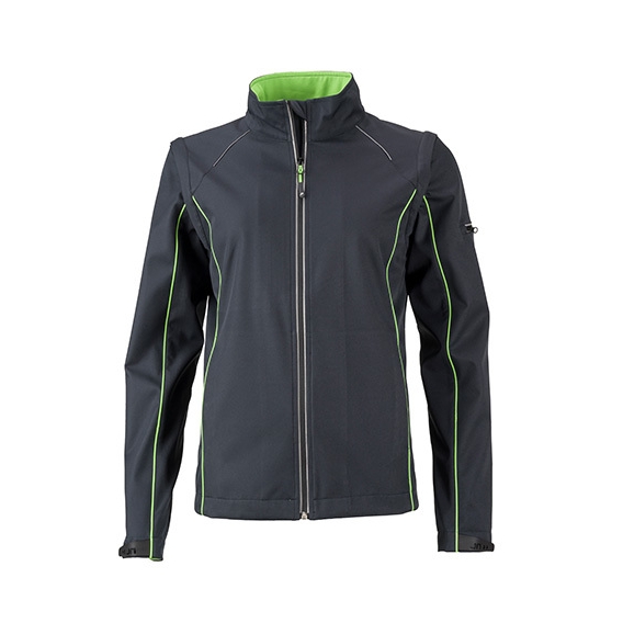 Ladies` Zip-Off Softshell Jacket