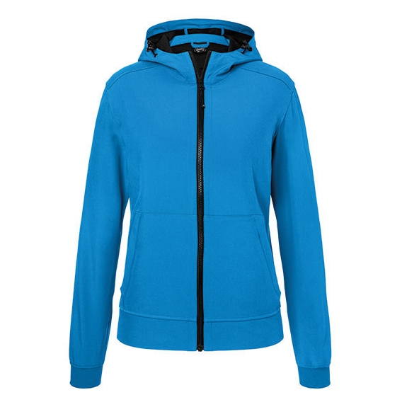 Ladies` Hooded Softshell Jacket