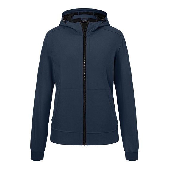 Ladies` Hooded Softshell Jacket