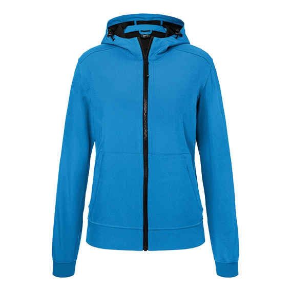 Ladies` Hooded Softshell Jacket