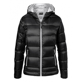 Ladies' Hooded Down Jacket