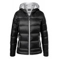 Ladies' Hooded Down Jacket