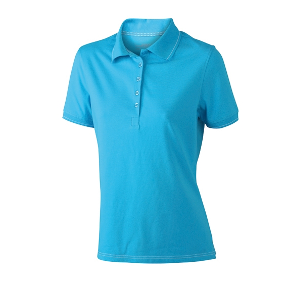 Ladies` Elastic Polo