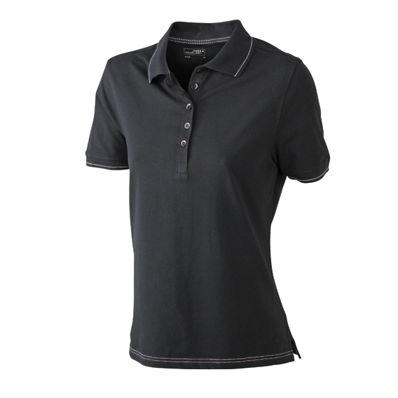 Ladies` Elastic Polo