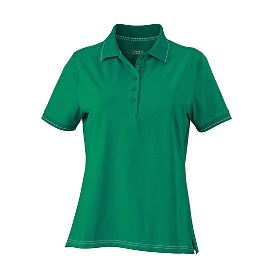 Ladies` Elastic Polo