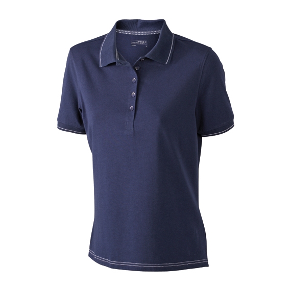 Ladies` Elastic Polo
