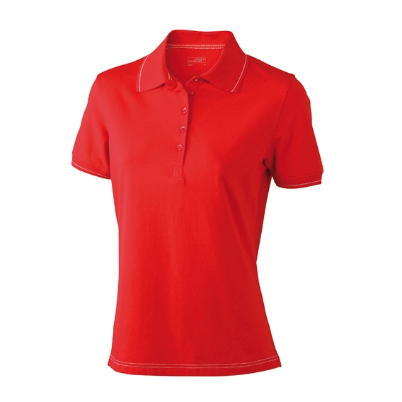 Ladies` Elastic Polo