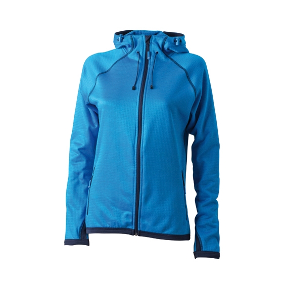 Ladies` Hooded Fleece