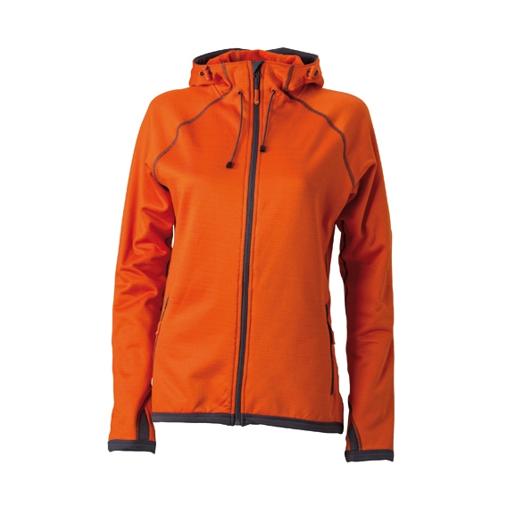 Ladies` Hooded Fleece