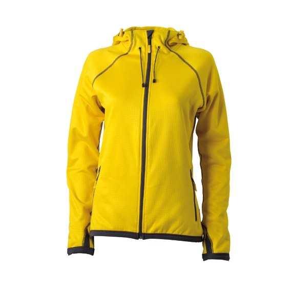 Ladies` Hooded Fleece