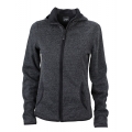 Ladies` Knitted Fleece Hoody