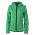 Ladies` Knitted Fleece Hoody