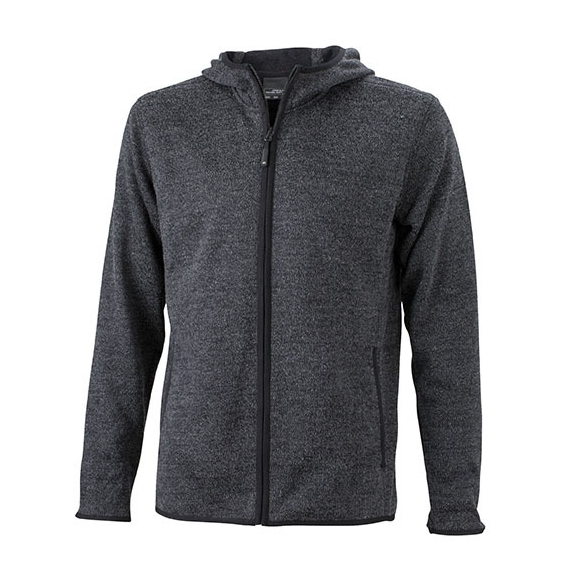 Men`s Knitted Fleece Hoody