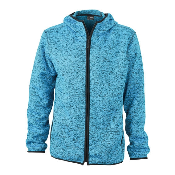 Men`s Knitted Fleece Hoody