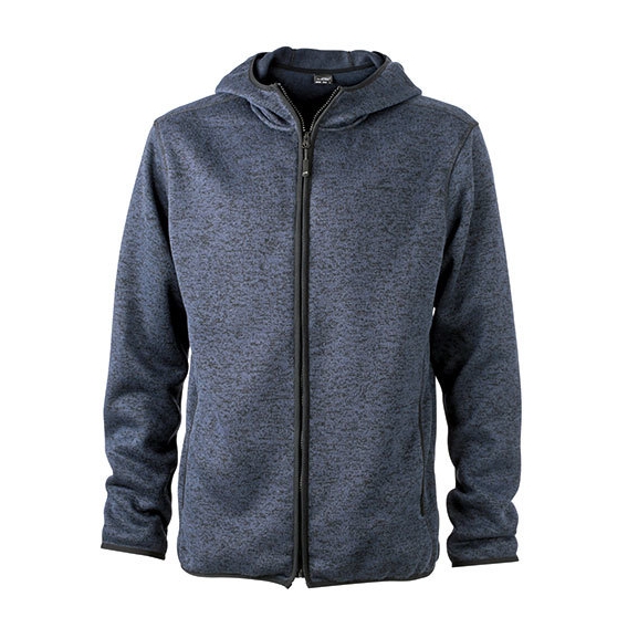 Men`s Knitted Fleece Hoody
