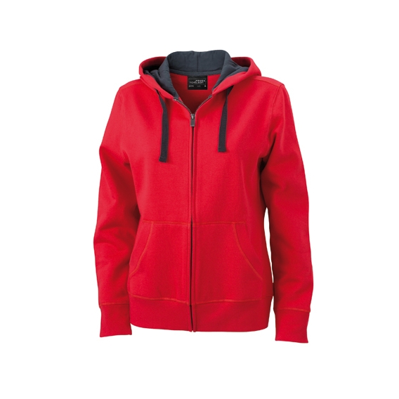 Ladies` Hooded Jacket
